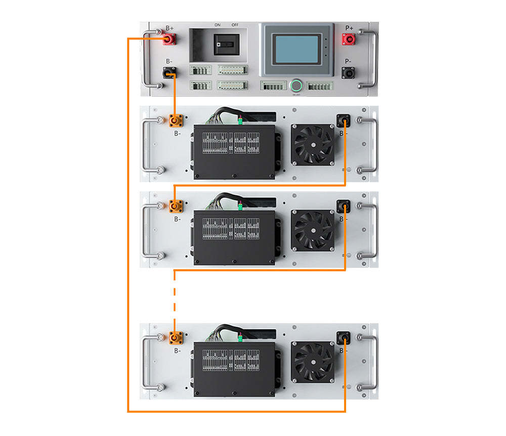 358.4V 104Ah 30KWh 37.38 KWh High Voltage Commercial Energy Storage System