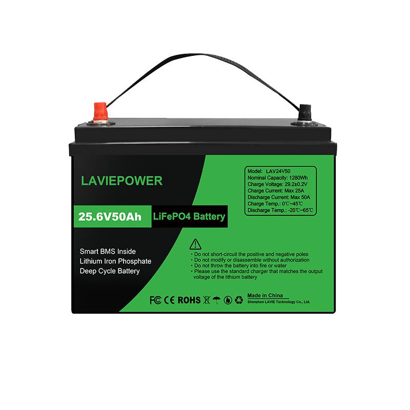 LiFePO4 24V 50Ah 100Ah Lithium Iron Phosphate Battery